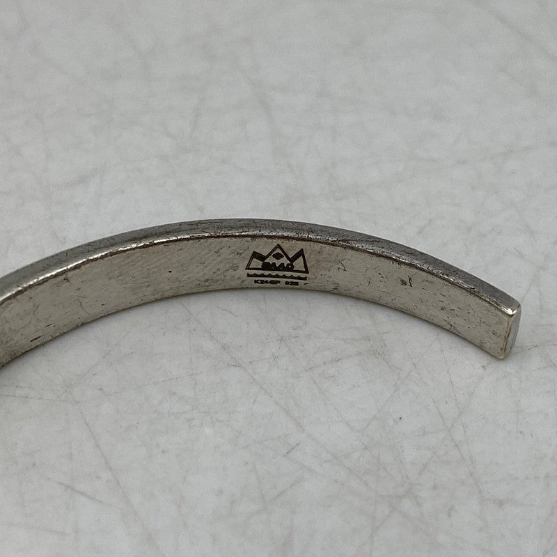 【中古品】【メンズ/レディース】 SAAD サード GOLD PLATE ARABESQUE BANGLE K24GP 925 ゴールドプレート アラベスク バングル アクセサリー 191-260711-as-17-izu カラー：シルバー 万代Net店