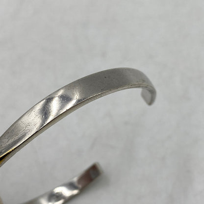 【中古品】【メンズ/レディース】 SAAD サード GOLD PLATE ARABESQUE BANGLE K24GP 925 ゴールドプレート アラベスク バングル アクセサリー 191-260711-as-17-izu カラー：シルバー 万代Net店