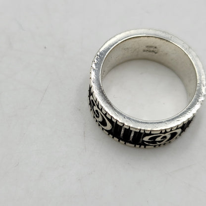 【中古品】【メンズ/レディース】 GUCCI グッチ AG925 ダブル G リング 指輪 アクセサリー 182-260710-ay-11-izu サイズ：10 カラー：シルバー 万代Net店
