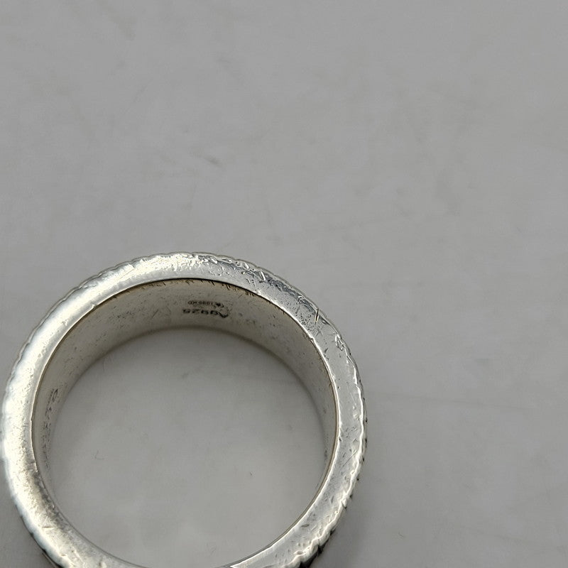 【中古品】【メンズ/レディース】 GUCCI グッチ AG925 ダブル G リング 指輪 アクセサリー 182-260710-ay-11-izu サイズ：10 カラー：シルバー 万代Net店