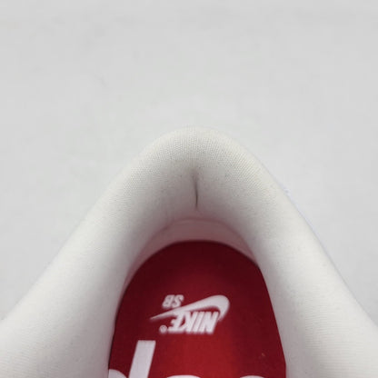 【中古品】【メンズ】 NIKE SB ナイキエスビー × SUPREME シュプリーム DUNK LOW OG QS HQ8487-100 ダンク ロー コラボ スニーカー シューズ 靴 160-260710-ay-03-izu サイズ：27.5cm カラー：WHITE/METALLIC SILVER-WHITE 万代Net店