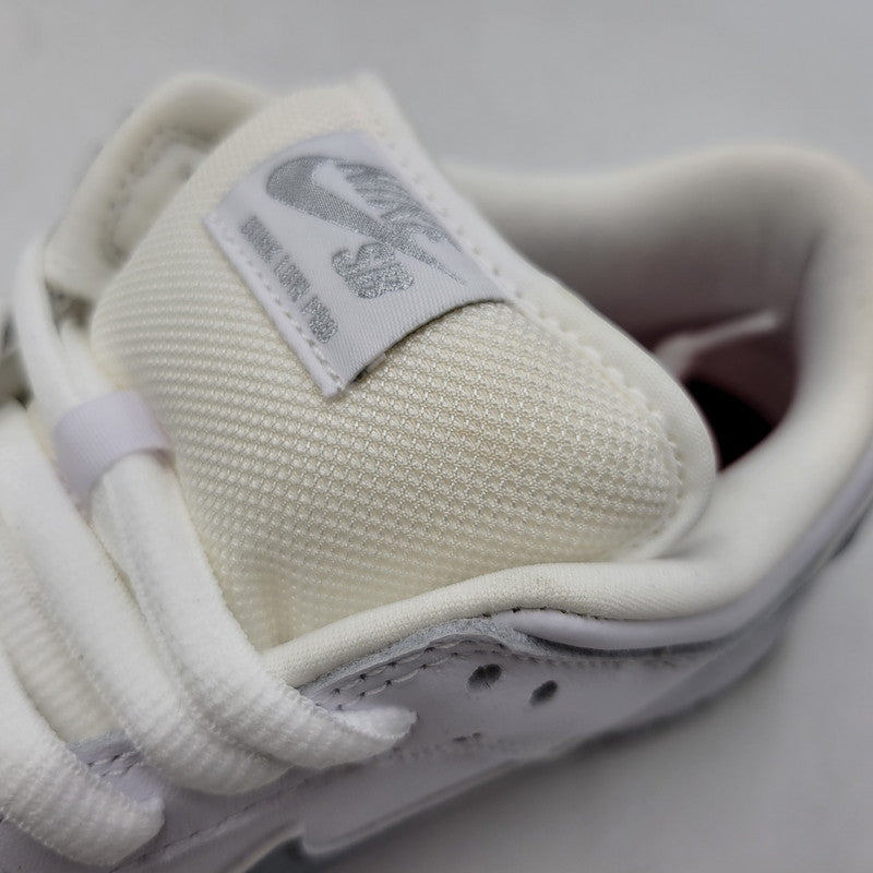 【中古品】【メンズ】 NIKE SB ナイキエスビー × SUPREME シュプリーム DUNK LOW OG QS HQ8487-100 ダンク ロー コラボ スニーカー シューズ 靴 160-260710-ay-03-izu サイズ：27.5cm カラー：WHITE/METALLIC SILVER-WHITE 万代Net店