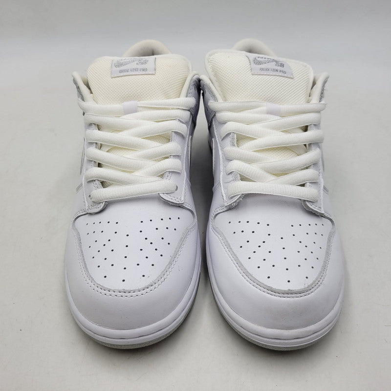 【中古品】【メンズ】 NIKE SB ナイキエスビー × SUPREME シュプリーム DUNK LOW OG QS HQ8487-100 ダンク ロー コラボ スニーカー シューズ 靴 160-260710-ay-03-izu サイズ：27.5cm カラー：WHITE/METALLIC SILVER-WHITE 万代Net店