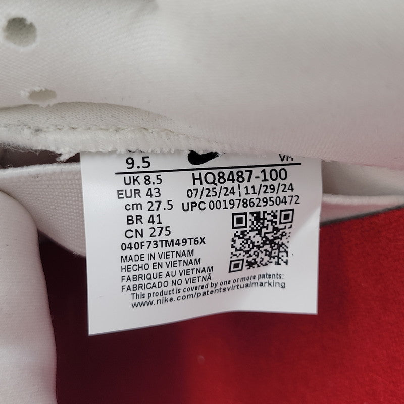 【中古品】【メンズ】 NIKE SB ナイキエスビー × SUPREME シュプリーム DUNK LOW OG QS HQ8487-100 ダンク ロー コラボ スニーカー シューズ 靴 160-260710-ay-03-izu サイズ：27.5cm カラー：WHITE/METALLIC SILVER-WHITE 万代Net店