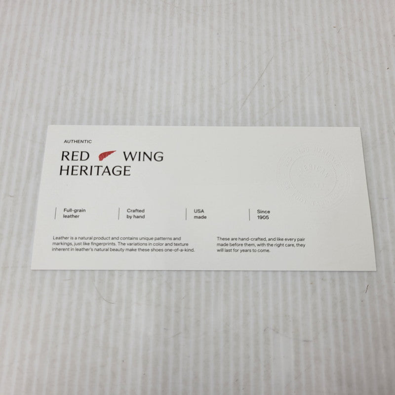 【中古品】【メンズ/レディース】 RED WING レッドウィング 8168 9-INCH PECOS BOOTS 9インチ ペコス ブーツ USA製 25年製 シューズ 靴 164-260710-ay-14-izu サイズ：26cm カラー：ベージュ 万代Net店