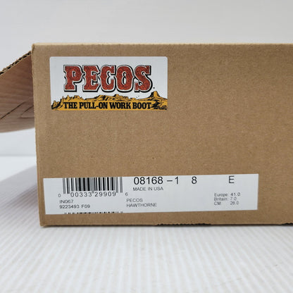 【中古品】【メンズ/レディース】 RED WING レッドウィング 8168 9-INCH PECOS BOOTS 9インチ ペコス ブーツ USA製 25年製 シューズ 靴 164-260710-ay-14-izu サイズ：26cm カラー：ベージュ 万代Net店