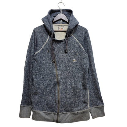 【中古品】【メンズ】 DIESEL ディーゼル DOUBLE RIDERS SWEAT HOODIE ダブルライダース スウェット フーディー パーカー 141-260720-as-08-izu サイズ：M カラー：ブルー系 万代Net店