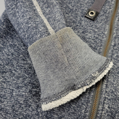 【中古品】【メンズ】 DIESEL ディーゼル DOUBLE RIDERS SWEAT HOODIE ダブルライダース スウェット フーディー パーカー 141-260720-as-08-izu サイズ：M カラー：ブルー系 万代Net店