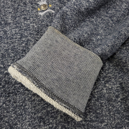 【中古品】【メンズ】 DIESEL ディーゼル DOUBLE RIDERS SWEAT HOODIE ダブルライダース スウェット フーディー パーカー 141-260720-as-08-izu サイズ：M カラー：ブルー系 万代Net店
