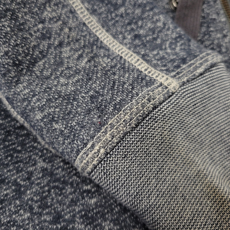 【中古品】【メンズ】 DIESEL ディーゼル DOUBLE RIDERS SWEAT HOODIE ダブルライダース スウェット フーディー パーカー 141-260720-as-08-izu サイズ：M カラー：ブルー系 万代Net店