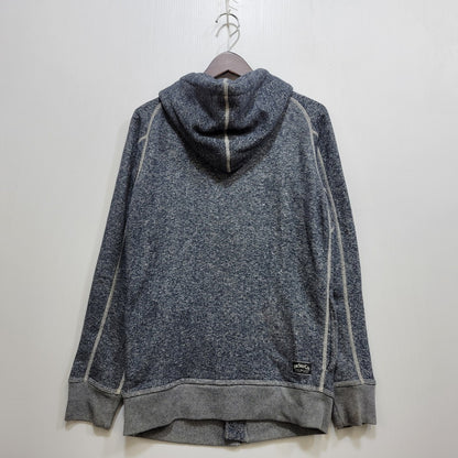 【中古品】【メンズ】 DIESEL ディーゼル DOUBLE RIDERS SWEAT HOODIE ダブルライダース スウェット フーディー パーカー 141-260720-as-08-izu サイズ：M カラー：ブルー系 万代Net店