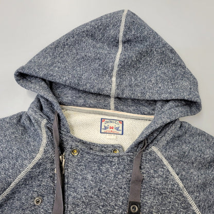 【中古品】【メンズ】 DIESEL ディーゼル DOUBLE RIDERS SWEAT HOODIE ダブルライダース スウェット フーディー パーカー 141-260720-as-08-izu サイズ：M カラー：ブルー系 万代Net店