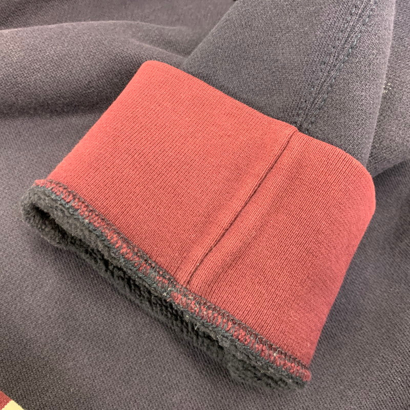【中古品】【メンズ】 POLO RALPH LAUREN ポロ・ラルフローレン HALFZIP SWEAT SHIRT ハーフジップ スウェットシャツ トレーナー トップス 146-260716-kh-13-izu サイズ：XXL カラー：ネイビー×レッド 万代Net店