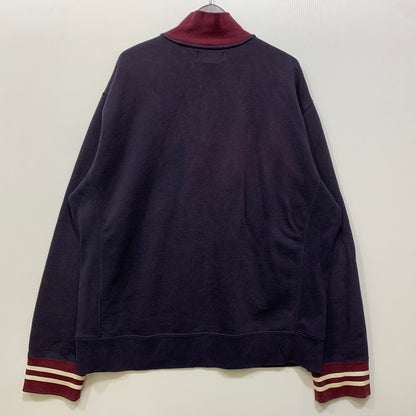 【中古品】【メンズ】 POLO RALPH LAUREN ポロ・ラルフローレン HALFZIP SWEAT SHIRT ハーフジップ スウェットシャツ トレーナー トップス 146-260716-kh-13-izu サイズ：XXL カラー：ネイビー×レッド 万代Net店
