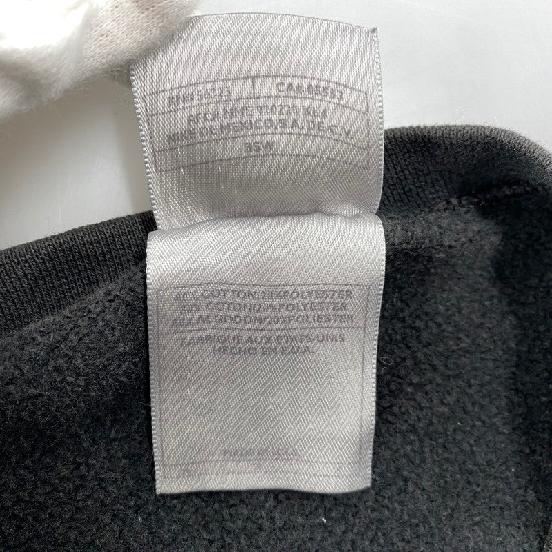 【現状渡し品】【メンズ】 NIKE ナイキ USA製 SWEAT SHIRT スウェット シャツ トップス 長袖 146-260710-cs-05-izu サイズ：M カラー：ブラック 万代Net店