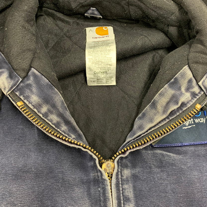 【現状渡し品】【メンズ】 CARHARTT カーハート J130 MDT メキシコ製 11年製 ACTIVE JACKET アクティブ ジャケット アウター 146-260711-cs-06-izu サイズ：M カラー：ネイビー 万代Net店