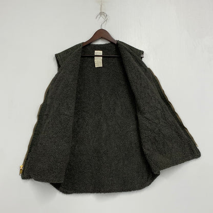 【中古品】【メンズ】 CARHARTT カーハート V13MOS 01年製 USA製 BOA LINER DUCK VEST ボア ライナー ダック ベスト アウター 146-260712-ya-03-izu サイズ：XL カラー：モスグリーン 万代Net店