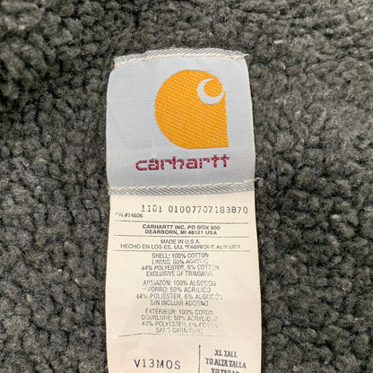 【中古品】【メンズ】 CARHARTT カーハート V13MOS 01年製 USA製 BOA LINER DUCK VEST ボア ライナー ダック ベスト アウター 146-260712-ya-03-izu サイズ：XL カラー：モスグリーン 万代Net店