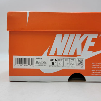 【中古品】【メンズ】 NIKE ナイキ DO5047-401 AIR JORDAN エアジョーダン 1 KO HIGH スニーカー シューズ 靴 160-260715-ya-10-izu サイズ：27.5cm カラー：STORM BLUE/BLACK-WHITE 万代Net店