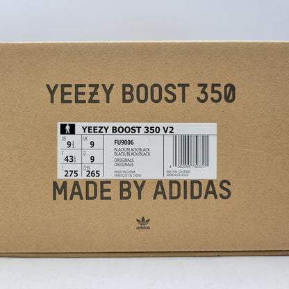 【中古品】【メンズ】 adidas アディダス YEEZY BOOST 350 V2 FU9006 イージーブースト 350 V2 スニーカー シューズ 靴 161-260715-as-15-izu サイズ：27.5cm カラー：BLACK/BLACK/BLACK 万代Net店