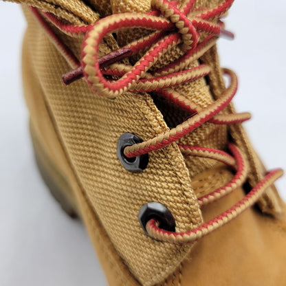 【中古品】【メンズ】 Timberland ティンバーランド ROLL TOP LACEUP BOOTS 6207R ロール トップ レースアップ ブーツ シューズ 靴 164-260715-as-20-izu サイズ：8W カラー：ベージュ系 万代Net店