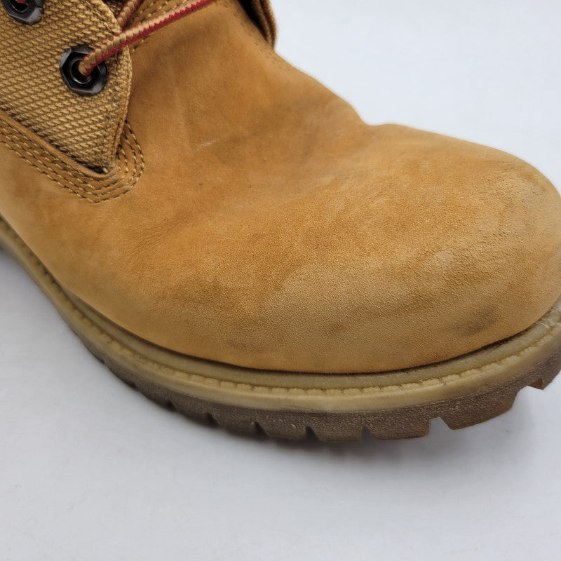 【中古品】【メンズ】 Timberland ティンバーランド ROLL TOP LACEUP BOOTS 6207R ロール トップ レースアップ ブーツ シューズ 靴 164-260715-as-20-izu サイズ：8W カラー：ベージュ系 万代Net店