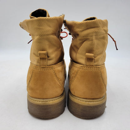 【中古品】【メンズ】 Timberland ティンバーランド ROLL TOP LACEUP BOOTS 6207R ロール トップ レースアップ ブーツ シューズ 靴 164-260715-as-20-izu サイズ：8W カラー：ベージュ系 万代Net店