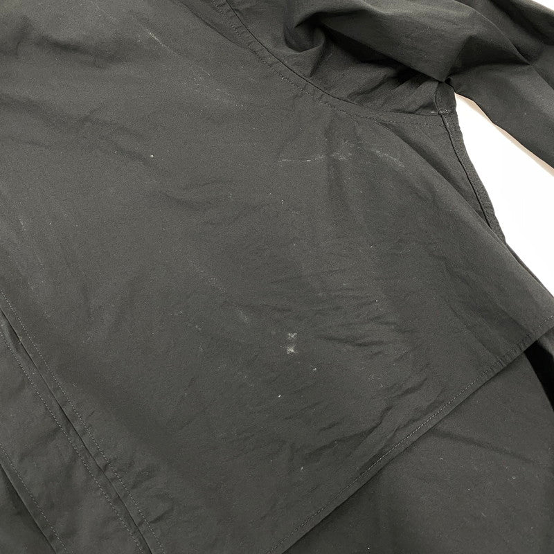【中古品】【メンズ】 Y-3 ワイスリー LAYERED COTTON SHIRT レイヤード コットン シャツ トップス 長袖 140-260710-cs-08-izu サイズ：L カラー：ブラック 万代Net店