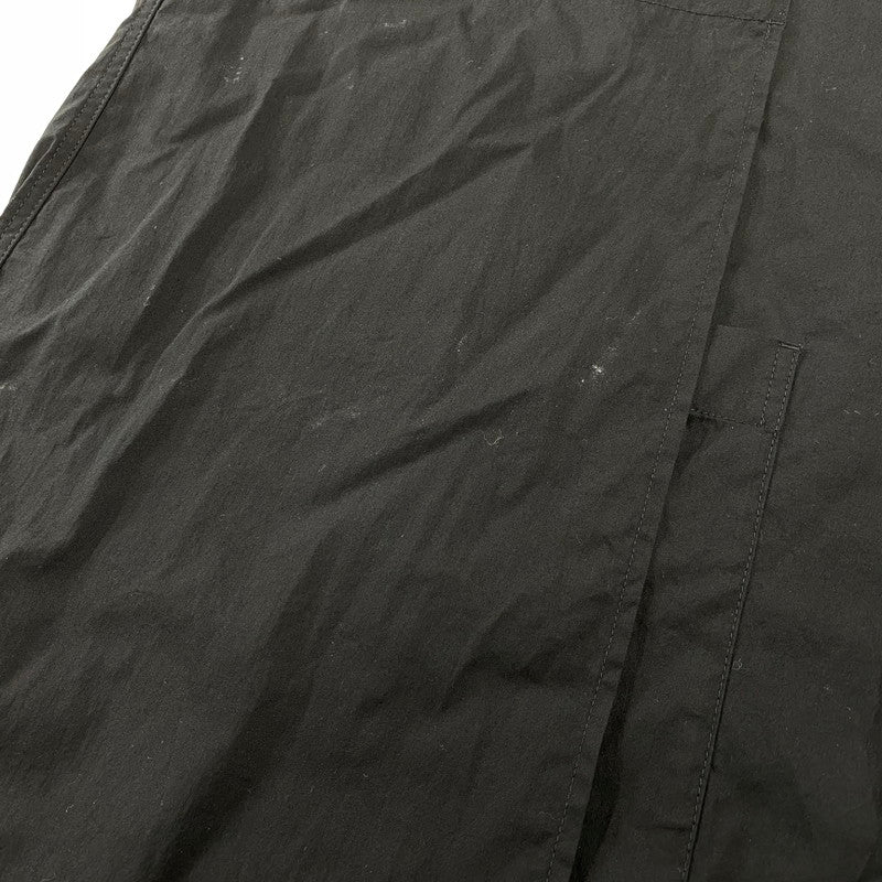 【中古品】【メンズ】 Y-3 ワイスリー LAYERED COTTON SHIRT レイヤード コットン シャツ トップス 長袖 140-260710-cs-08-izu サイズ：L カラー：ブラック 万代Net店
