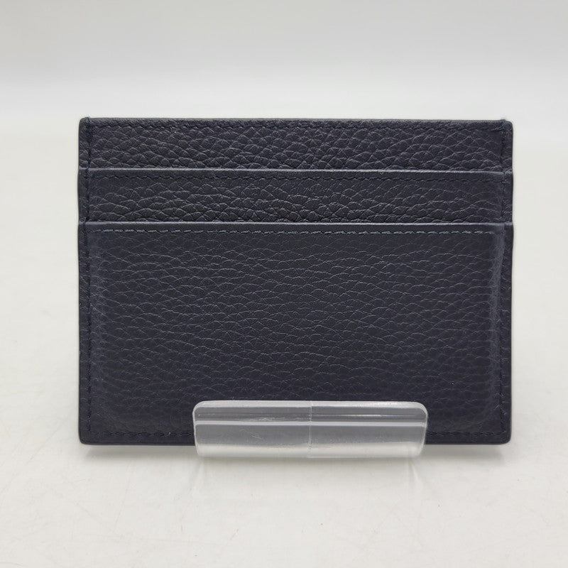 【中古美品】【メンズ/レディース】 Christian Dior クリスチャンディオール × AIR JORDAN エアジョーダン AIR DIOR WINGS CARD CASE 2NICH001YWD エアディオール カードケース レザー コラボ 小物 服飾雑貨 183-260710-ay-06-izu カラー：ネイビー 万代Net店