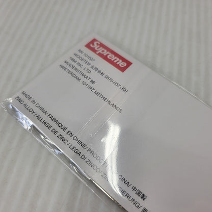 【中古美品】【メンズ/レディース】 Supreme シュプリーム 25FW BOX LOGO CAR EMBLEM ボックス ロゴ カー エンブレム 小物 208-260710-ay-02-izu カラー：ブラック 万代Net店