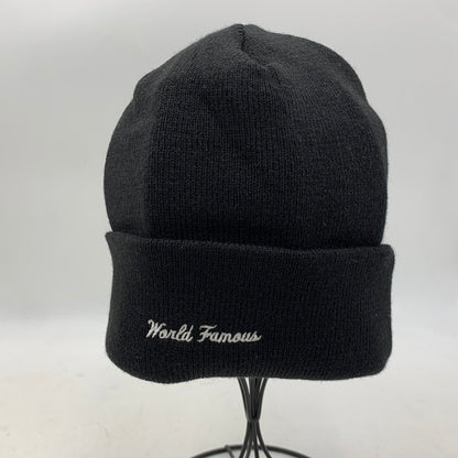 【中古品】【メンズ】 SUPREME × NEW ERA シュプリーム×ニューエラ BOX LOGO BEANIE ボックス ロゴ ビーニー 帽子 185-260711-cs-10-izu サイズ：F カラー：ブラック 万代Net店