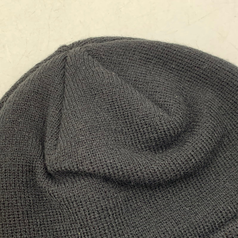 【中古品】【メンズ】 SUPREME × NEW ERA シュプリーム×ニューエラ BOX LOGO BEANIE ボックス ロゴ ビーニー 帽子 185-260711-cs-10-izu サイズ：F カラー：ブラック 万代Net店