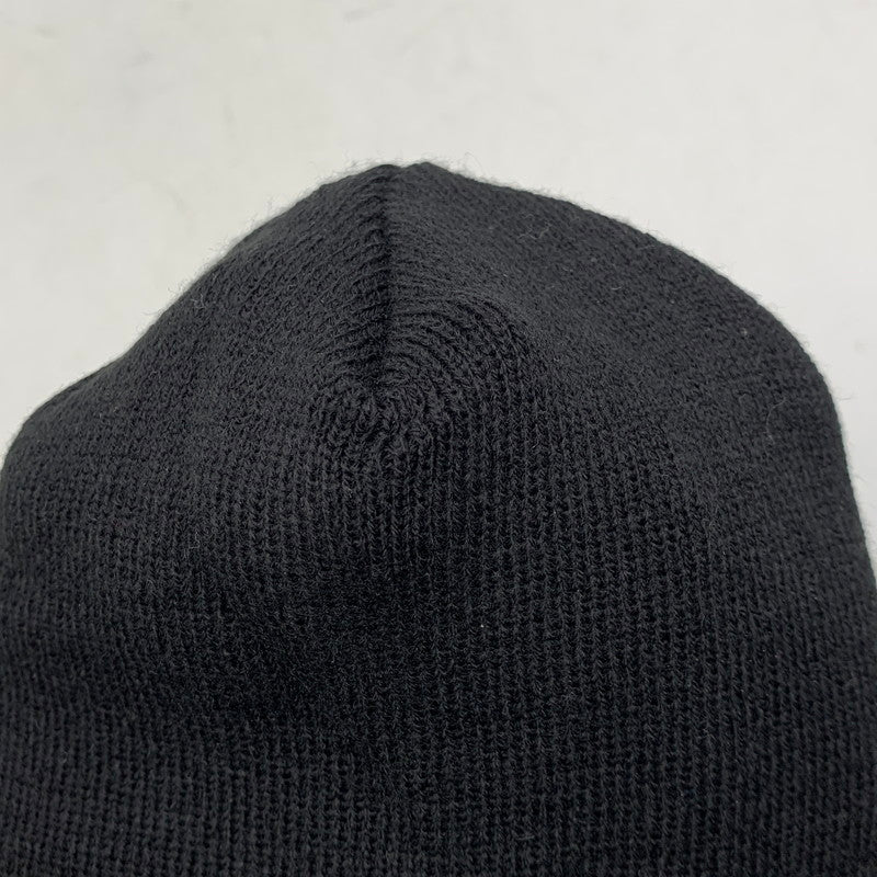 【中古品】【メンズ】 SUPREME × NEW ERA シュプリーム×ニューエラ BOX LOGO BEANIE ボックス ロゴ ビーニー 帽子 185-260711-cs-10-izu サイズ：F カラー：ブラック 万代Net店
