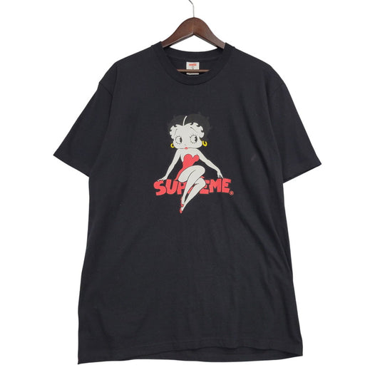 【中古品】【メンズ】 Supreme シュプリーム 16SS BETTY BOOP TEE ベティブープ Tシャツ 半袖 トップス 149-260710-ay-01-izu サイズ：L カラー：ブラック 万代Net店