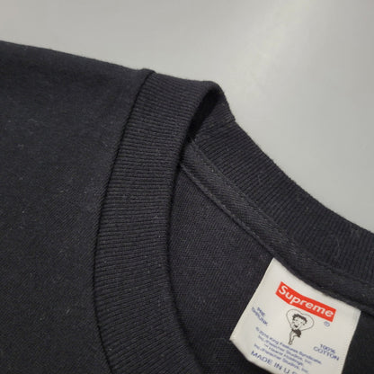 【中古品】【メンズ】 Supreme シュプリーム 16SS BETTY BOOP TEE ベティブープ Tシャツ 半袖 トップス 149-260710-ay-01-izu サイズ：L カラー：ブラック 万代Net店
