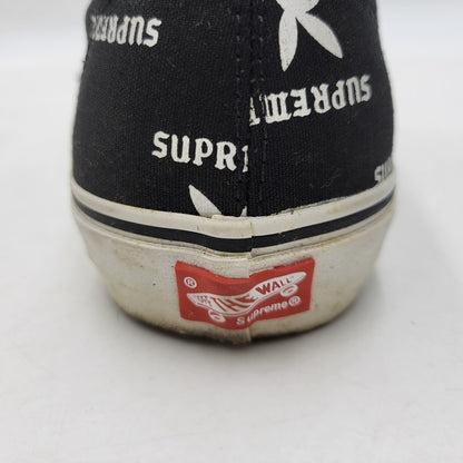 【中古品】【メンズ】 VANS バンズ × SUPREME シュプリーム × PLAYBOY プレイボーイ 14SS AUTHENTIC PRO VN-0Q0DD7M オーセンティック コラボ スニーカー シューズ 靴 162-260710-ay-04-izu サイズ：27.5cm カラー：ブラック 万代Net店