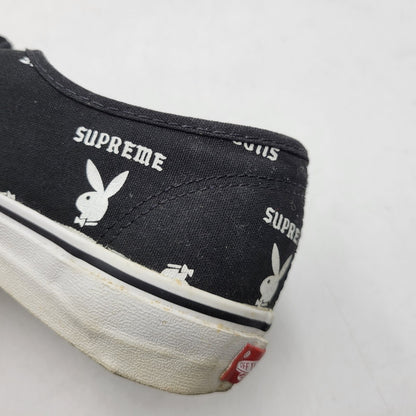 【中古品】【メンズ】 VANS バンズ × SUPREME シュプリーム × PLAYBOY プレイボーイ 14SS AUTHENTIC PRO VN-0Q0DD7M オーセンティック コラボ スニーカー シューズ 靴 162-260710-ay-04-izu サイズ：27.5cm カラー：ブラック 万代Net店