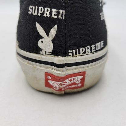 【中古品】【メンズ】 VANS バンズ × SUPREME シュプリーム × PLAYBOY プレイボーイ 14SS AUTHENTIC PRO VN-0Q0DD7M オーセンティック コラボ スニーカー シューズ 靴 162-260710-ay-04-izu サイズ：27.5cm カラー：ブラック 万代Net店