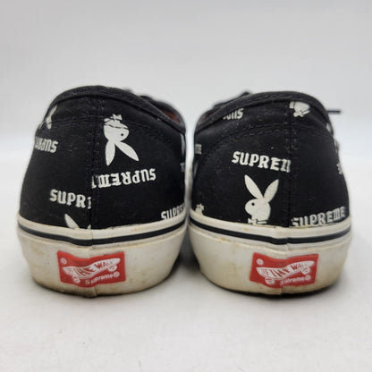 【中古品】【メンズ】 VANS バンズ × SUPREME シュプリーム × PLAYBOY プレイボーイ 14SS AUTHENTIC PRO VN-0Q0DD7M オーセンティック コラボ スニーカー シューズ 靴 162-260710-ay-04-izu サイズ：27.5cm カラー：ブラック 万代Net店