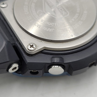 【中古品】【メンズ/レディース】 G-SHOCK ジーショック SOLAR ANALOG WATCH GST-W300G ソーラー アナログ ウォッチ 腕時計 196-260710-ay-07-izu サイズ：55.9 × 49.3 × 15.3 mm カラー：ブラック×ブルー 万代Net店