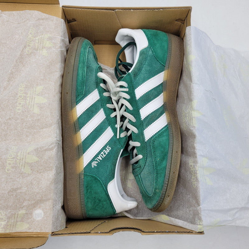 【中古品】【メンズ】 adidas アディダス HANDBALL SPEZIAL IF8913 ハンドボール スペツィアル スニーカー シューズ 靴 161-260715-as-16-izu サイズ：26.5cm カラー：CGREEN/FTWWHT/GUM4 万代Net店