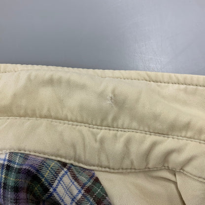 【中古品】【メンズ】 POLO BY RALPH LAUREN ポロバイラルフローレン チンストラップ CHECKLINER SWING TOP チェックライナー スウィング トップ アウター 146-260711-cs-04-izu サイズ：L カラー：アイボリー 万代Net店