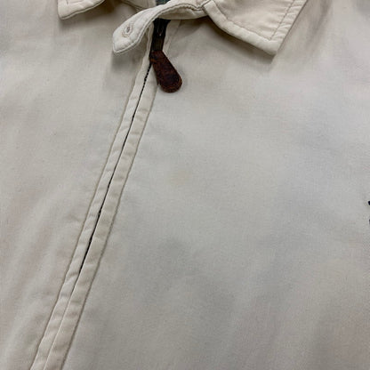【中古品】【メンズ】 POLO BY RALPH LAUREN ポロバイラルフローレン チンストラップ CHECKLINER SWING TOP チェックライナー スウィング トップ アウター 146-260711-cs-04-izu サイズ：L カラー：アイボリー 万代Net店