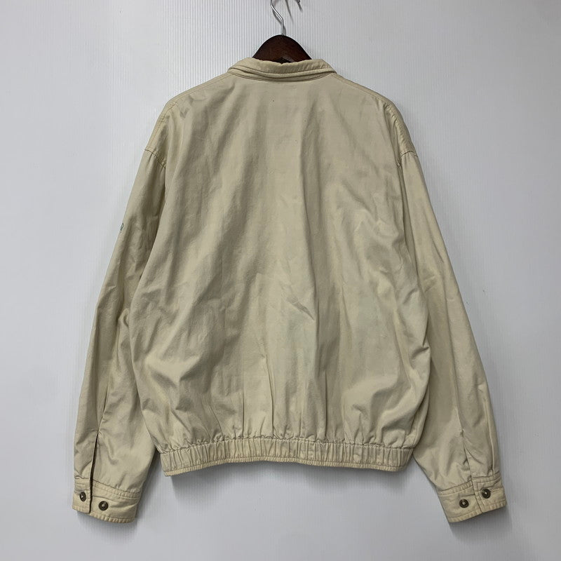 【中古品】【メンズ】 POLO BY RALPH LAUREN ポロバイラルフローレン チンストラップ CHECKLINER SWING TOP チェックライナー スウィング トップ アウター 146-260711-cs-04-izu サイズ：L カラー：アイボリー 万代Net店