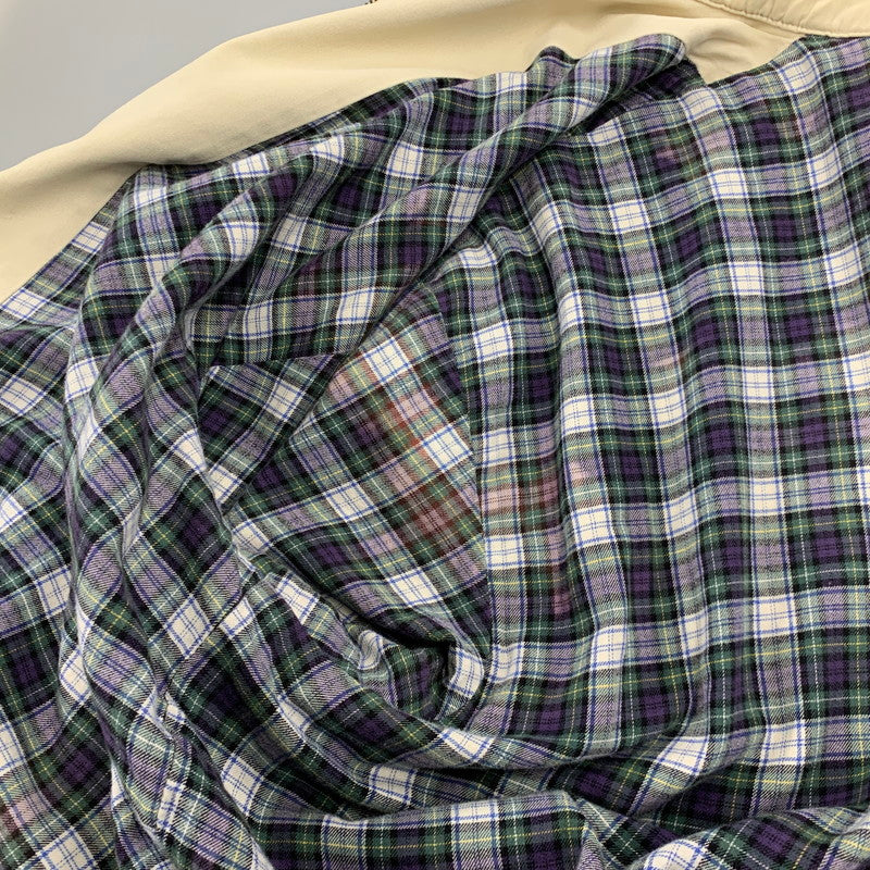 【中古品】【メンズ】 POLO BY RALPH LAUREN ポロバイラルフローレン チンストラップ CHECKLINER SWING TOP チェックライナー スウィング トップ アウター 146-260711-cs-04-izu サイズ：L カラー：アイボリー 万代Net店