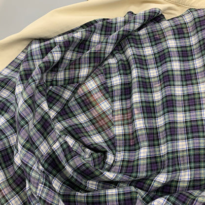【中古品】【メンズ】 POLO BY RALPH LAUREN ポロバイラルフローレン チンストラップ CHECKLINER SWING TOP チェックライナー スウィング トップ アウター 146-260711-cs-04-izu サイズ：L カラー：アイボリー 万代Net店