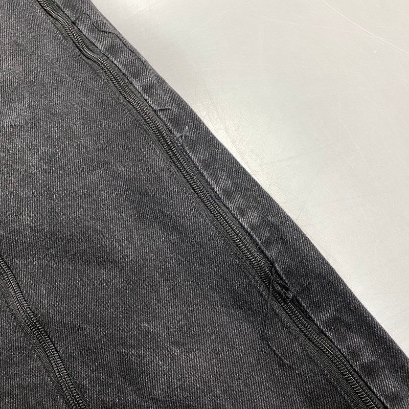 【中古品】【メンズ】 USED REMAKE TRACK DENIM PANTS リメイク トラック パンツ ボトムス ズボン 157-260710-cs-01-izu カラー：ブラック×ブルー 万代Net店