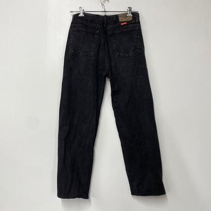 【中古品】【メンズ】 USED REMAKE TRACK DENIM PANTS リメイク トラック パンツ ボトムス ズボン 157-260710-cs-01-izu カラー：ブラック×ブルー 万代Net店