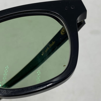 【現状渡し品】【メンズ/レディース】 GENTLE MONSTER ジェントルモンスター SOUTH SIDE SUNGLASSES サウスサイド サングラス 203-260711-as-18-izu サイズ：48□22-152 カラー：ブラック×グリーン系 万代Net店
